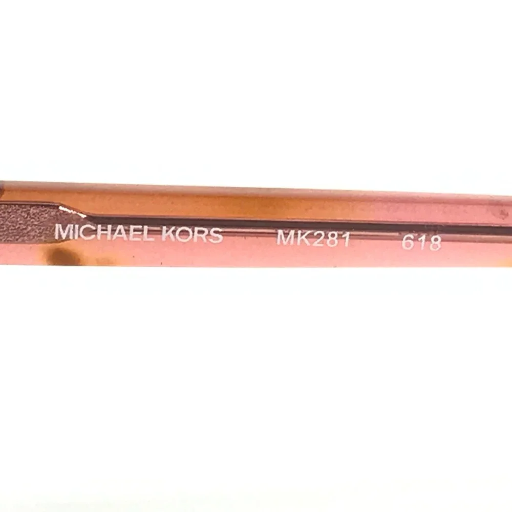 Michael Kors Eyeglasses Frames MK281 618 Red Brown Tortoise Square 52-18-135